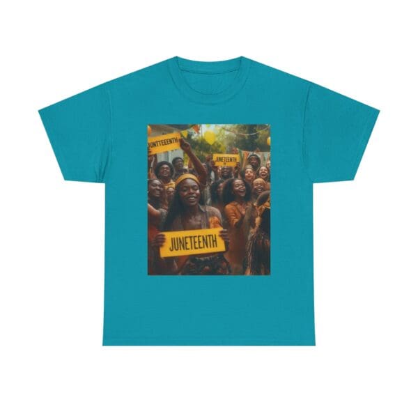 Juneteenth Celebration Tee, Unisex T-Shirt for Cultural Awareness, Freedom Fest Shirt, Heritage Day Apparel, Black History Celebration Wear - Image 29