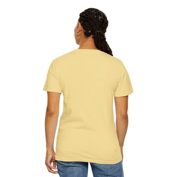 Empowerment Garment-Dyed Unisex T-Shirt - Bold Fist Design Defiant in the Storm, Rising in Strength - Image 52
