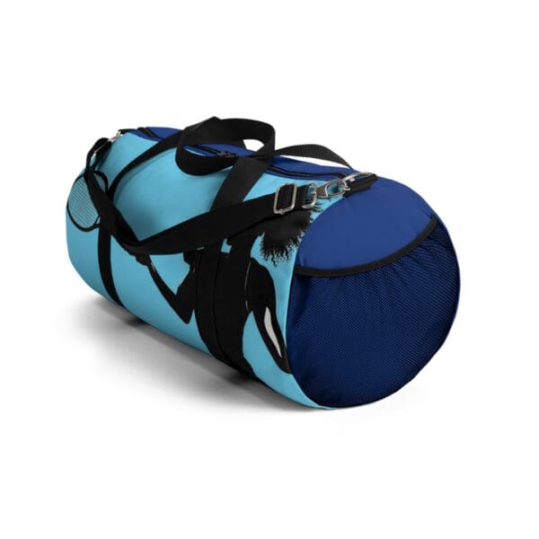 Tennis Enthusiast Duffel Bag - Sporty Gym Bag with Silhouette Design Play fierce. Move bold. Win big. Elevate your game - Image 8