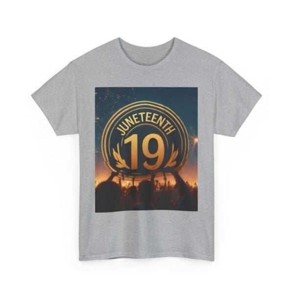 Juneteenth Celebration Unisex Heavy Cotton Tee June 19, 1865—The Truth Unfolds 💚 - Image 23