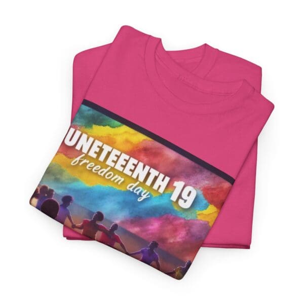 Juneteenth Celebration Tee, Unisex Heavy Cotton Shirt, Freedom Day Apparel, African American History T-Shirt, Comfortable Graphic Tee - Image 92