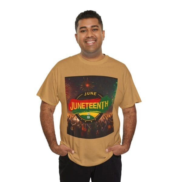 Juneteenth Celebration Unisex Heavy Cotton Tee Juneteenth: The Spirit of Liberation - Image 57