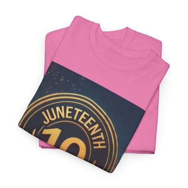Juneteenth Celebration Unisex Heavy Cotton Tee June 19, 1865—The Truth Unfolds 💚 - Image 112