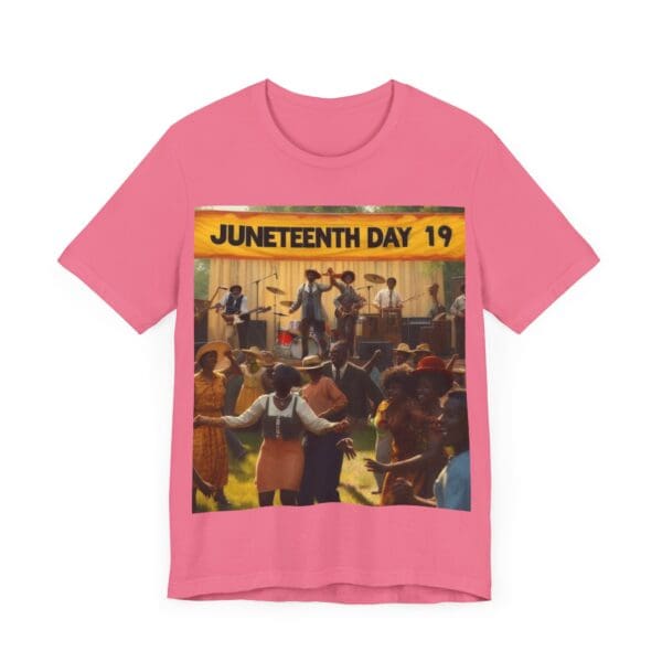 Juneteenth Celebration Tee, Unisex Short Sleeve T-Shirt for Freedom Day, Black History Month, Gift for Activists, Summer Wear, Vintage Style - Image 130