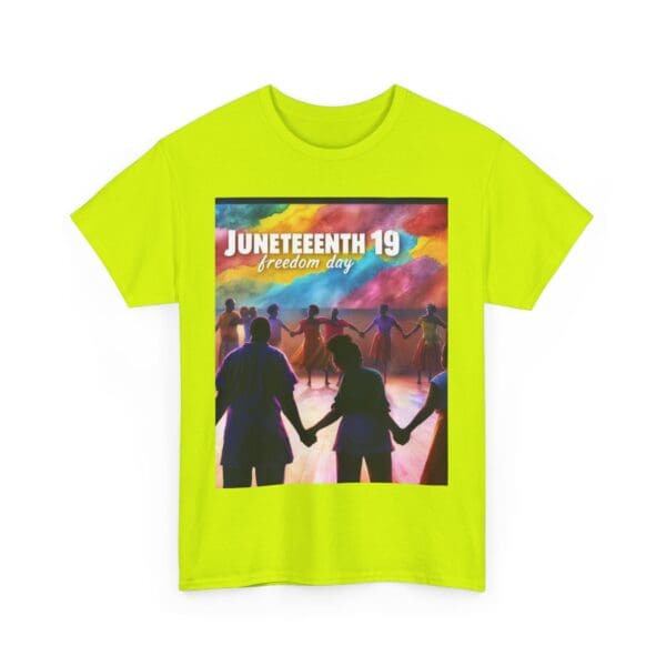 Juneteenth Celebration Tee, Unisex Heavy Cotton Shirt, Freedom Day Apparel, African American History T-Shirt, Comfortable Graphic Tee - Image 63