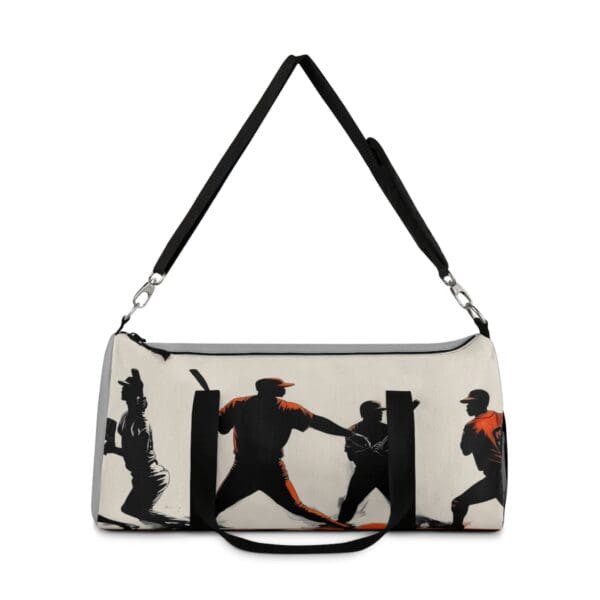 Sporty Baseball Duffel Bag for Athletes - Perfect for Gym, Travel, and Events  Gear up. Step up. Play big. Built for the hustle - Image 7