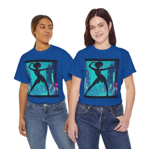 Empowerment Unisex Heavy Cotton Tee - Bold Urban Vibes "Black Joy in Motion. Strength in Every Step." - Image 63