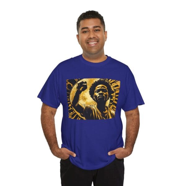 Empowerment Graphic Unisex Heavy Cotton Tee 🔸 Tagline: "Strength That Rises. Legacy That Endures." - Image 117