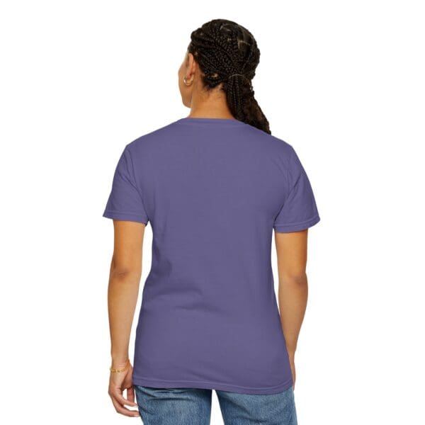 Empowerment Garment-Dyed Unisex T-Shirt - Bold Fist Design Defiant in the Storm, Rising in Strength - Image 127