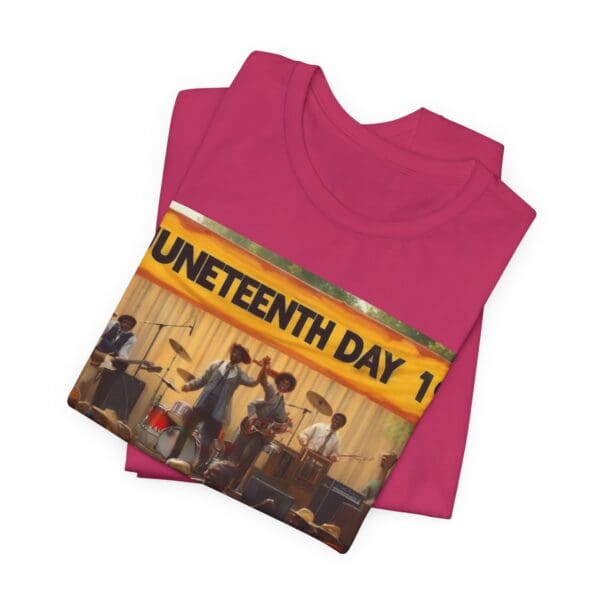 Juneteenth Celebration Tee, Unisex Short Sleeve T-Shirt for Freedom Day, Black History Month, Gift for Activists, Summer Wear, Vintage Style - Image 140