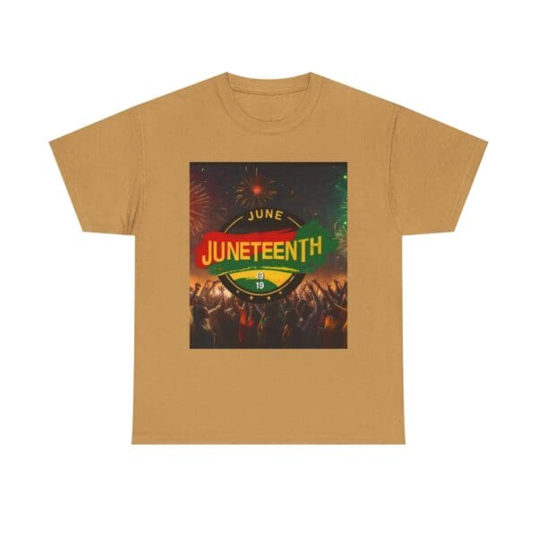 Juneteenth Celebration Unisex Heavy Cotton Tee Juneteenth: The Spirit of Liberation - Image 49