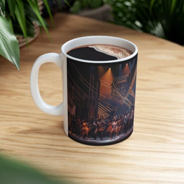 Vibrant Dance-Themed Ceramic Mug – Perfect for Performance Lovers - Image 9