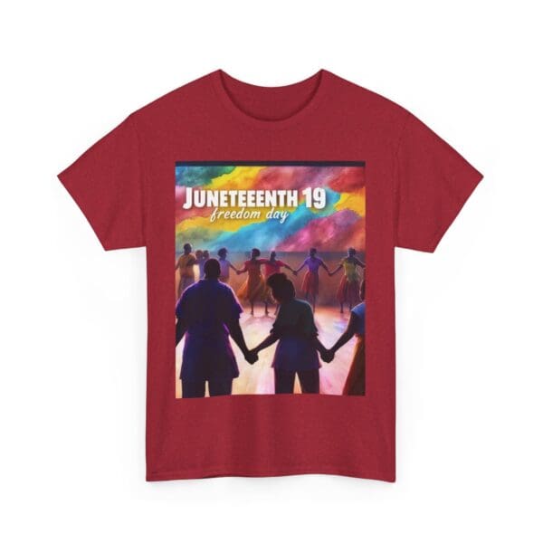 Juneteenth Celebration Tee, Unisex Heavy Cotton Shirt, Freedom Day Apparel, African American History T-Shirt, Comfortable Graphic Tee - Image 101
