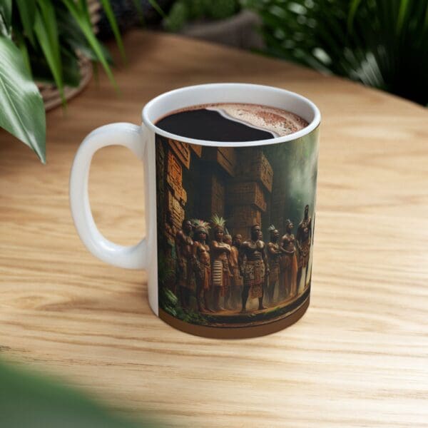 Ancient Civilization Ceramic Mug - Stunning 11oz & 15oz Art Design Crown is Yours. Own It. - Image 9