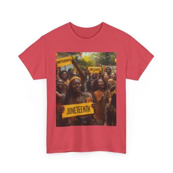 Juneteenth Celebration Tee, Unisex T-Shirt for Cultural Awareness, Freedom Fest Shirt, Heritage Day Apparel, Black History Celebration Wear - Image 43