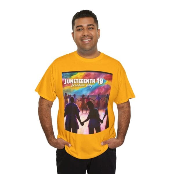 Juneteenth Celebration Tee, Unisex Heavy Cotton Shirt, Freedom Day Apparel, African American History T-Shirt, Comfortable Graphic Tee - Image 43