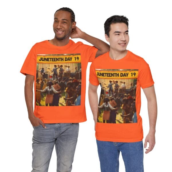 Juneteenth Celebration Tee, Unisex Short Sleeve T-Shirt for Freedom Day, Black History Month, Gift for Activists, Summer Wear, Vintage Style - Image 23