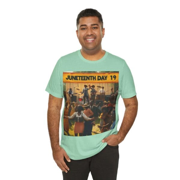Juneteenth Celebration Tee, Unisex Short Sleeve T-Shirt for Freedom Day, Black History Month, Gift for Activists, Summer Wear, Vintage Style - Image 93