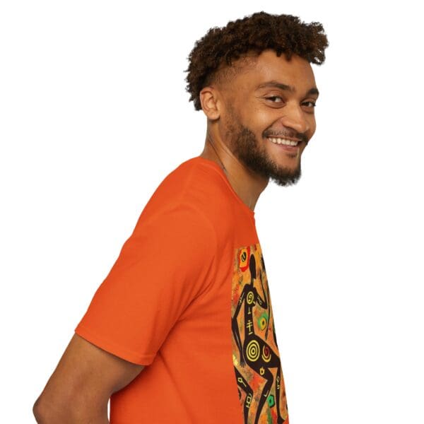 Artistic Dance Unisex Softstyle T-Shirt - Vibrant Culture Print "Symbols of the Past. Strength for the Future." - Image 38