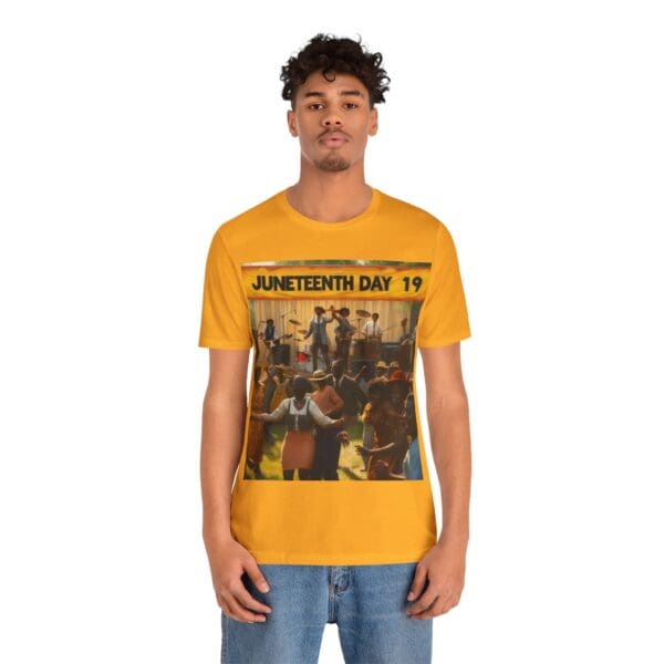 Juneteenth Celebration Tee, Unisex Short Sleeve T-Shirt for Freedom Day, Black History Month, Gift for Activists, Summer Wear, Vintage Style - Image 40