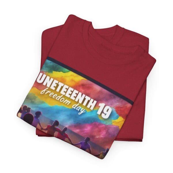 Juneteenth Celebration Tee, Unisex Heavy Cotton Shirt, Freedom Day Apparel, African American History T-Shirt, Comfortable Graphic Tee - Image 103