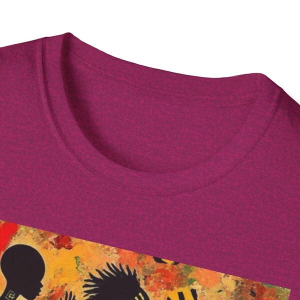 Artistic Dance Unisex Softstyle T-Shirt - Vibrant Culture Print "Symbols of the Past. Strength for the Future." - Image 58