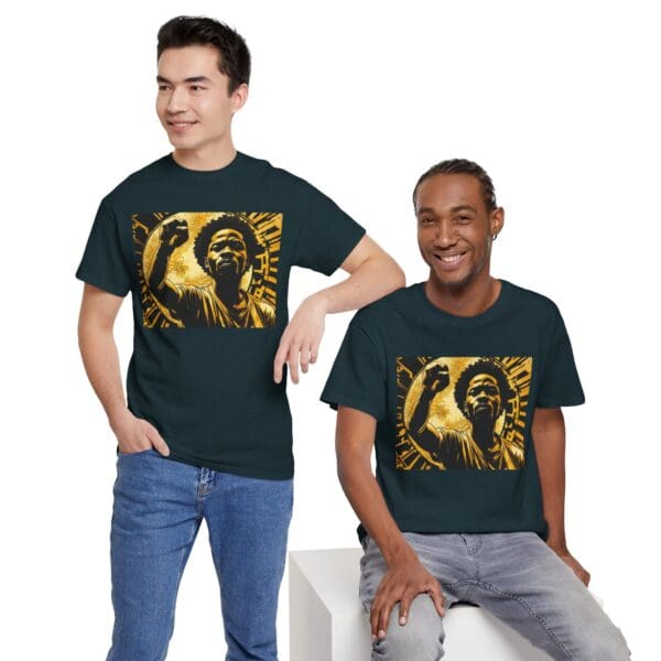 Empowerment Graphic Unisex Heavy Cotton Tee 🔸 Tagline: "Strength That Rises. Legacy That Endures." - Image 97