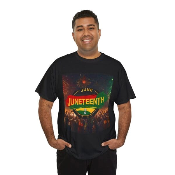 Juneteenth Celebration Unisex Heavy Cotton Tee Juneteenth: The Spirit of Liberation - Image 33
