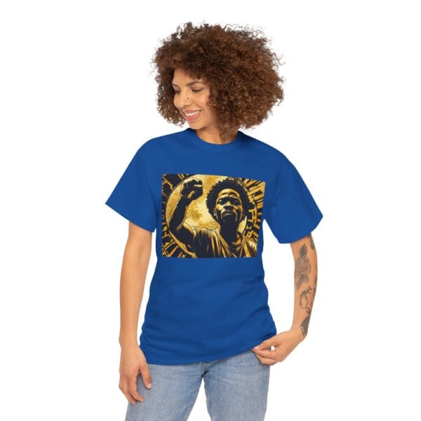 Empowerment Graphic Unisex Heavy Cotton Tee 🔸 Tagline: "Strength That Rises. Legacy That Endures." - Image 104