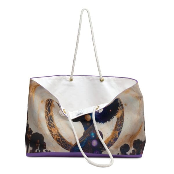 Cosmic Beauty Weekender Bag - Stylish Travel Tote for Adventurers - Image 3