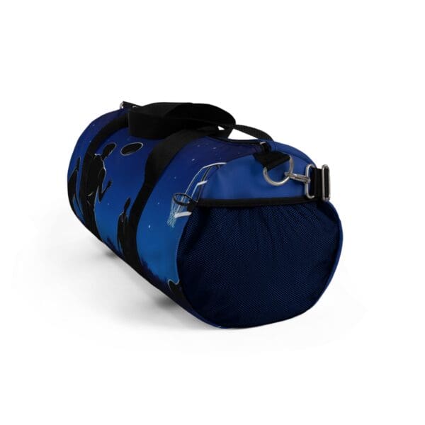 Basketball Theme Duffel Bag - Perfect Gym Companion for Sports Enthusiasts 💙 “Blue Nights, Fierce Fights, Court - Image 8
