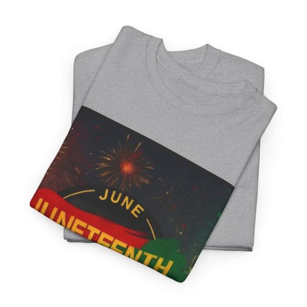 Juneteenth Celebration Unisex Heavy Cotton Tee Juneteenth: The Spirit of Liberation - Image 41