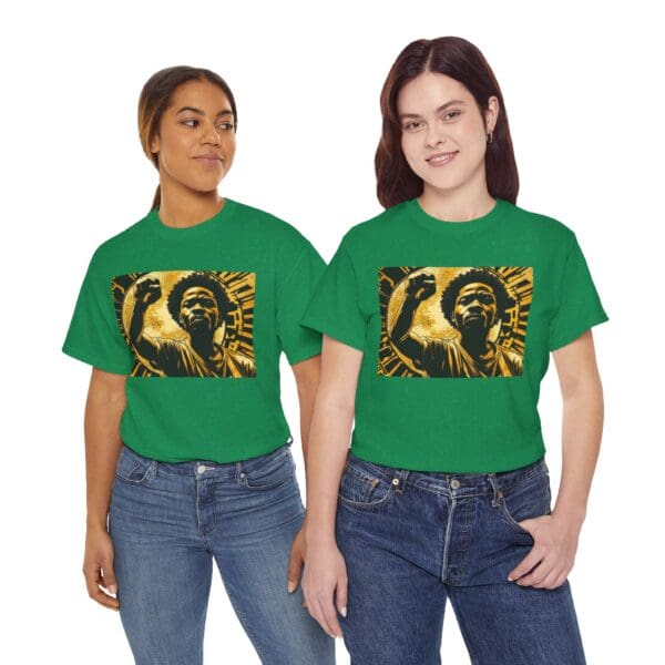 Empowerment Graphic Unisex Heavy Cotton Tee 🔸 Tagline: "Strength That Rises. Legacy That Endures." - Image 86