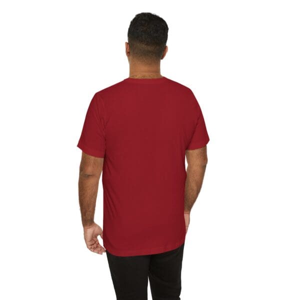 Artistic Unisex Jersey Tee - Colorful Silhouette Design - Image 136