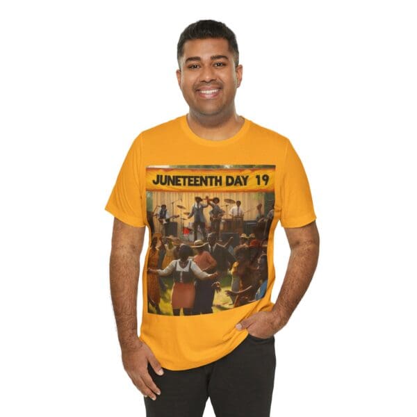 Juneteenth Celebration Tee, Unisex Short Sleeve T-Shirt for Freedom Day, Black History Month, Gift for Activists, Summer Wear, Vintage Style - Image 41