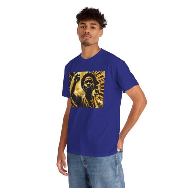 Empowerment Graphic Unisex Heavy Cotton Tee 🔸 Tagline: "Strength That Rises. Legacy That Endures." - Image 115