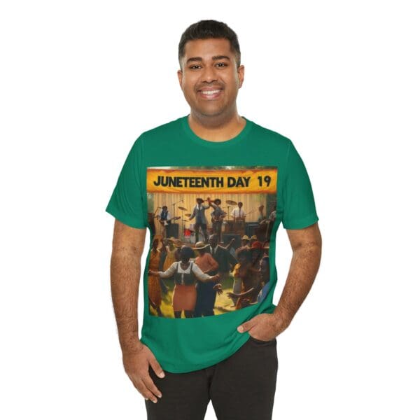 Juneteenth Celebration Tee, Unisex Short Sleeve T-Shirt for Freedom Day, Black History Month, Gift for Activists, Summer Wear, Vintage Style - Image 103