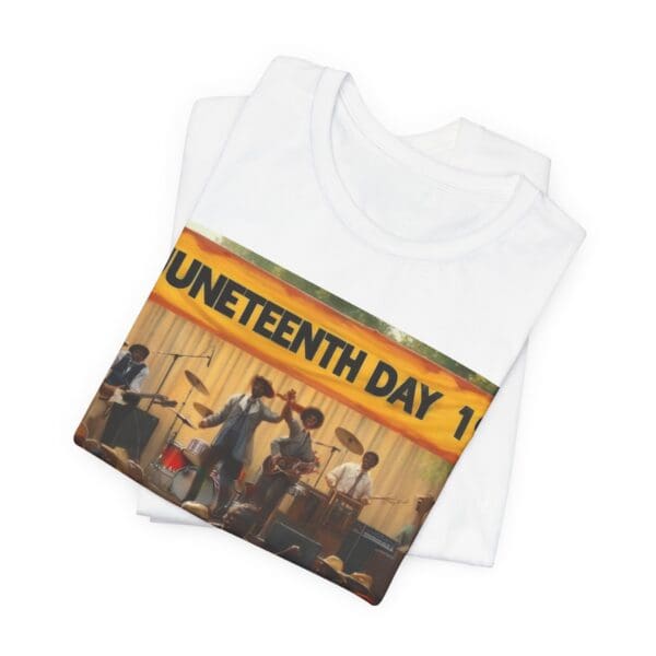 Juneteenth Celebration Tee, Unisex Short Sleeve T-Shirt for Freedom Day, Black History Month, Gift for Activists, Summer Wear, Vintage Style - Image 11