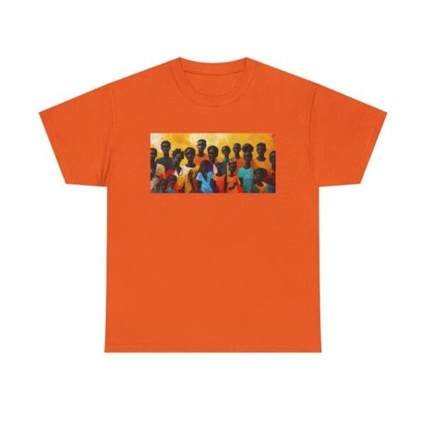 Cultural Unity Unisex Heavy Cotton Tee - Art Inspired Graphic Shirt "Bright Sun. Bold Spirit. Timeless Legacy." - Image 27