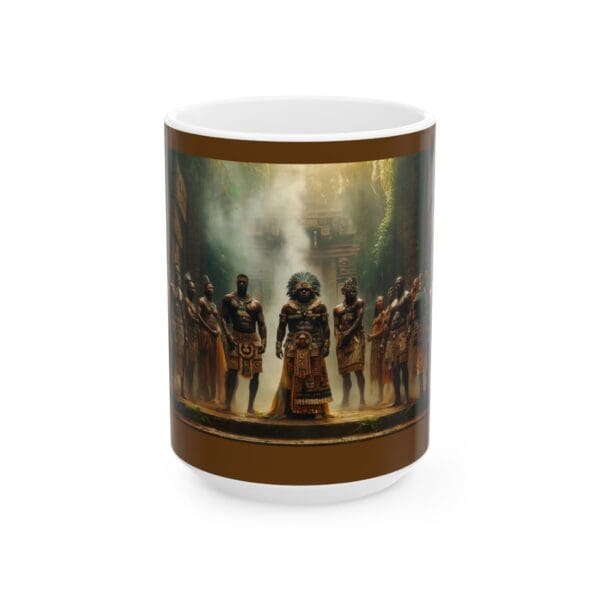 Ancient Civilization Ceramic Mug - Stunning 11oz & 15oz Art Design Crown is Yours. Own It. - Image 11