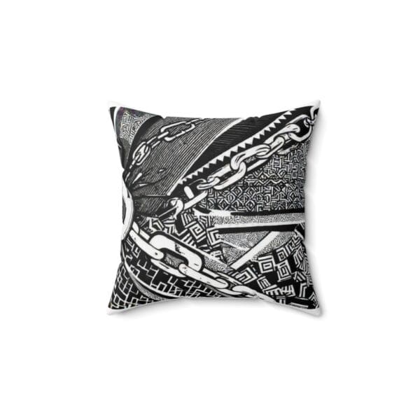 Spun Polyester Square Pillow - Image 2