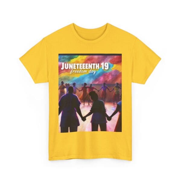 Juneteenth Celebration Tee, Unisex Heavy Cotton Shirt, Freedom Day Apparel, African American History T-Shirt, Comfortable Graphic Tee - Image 55