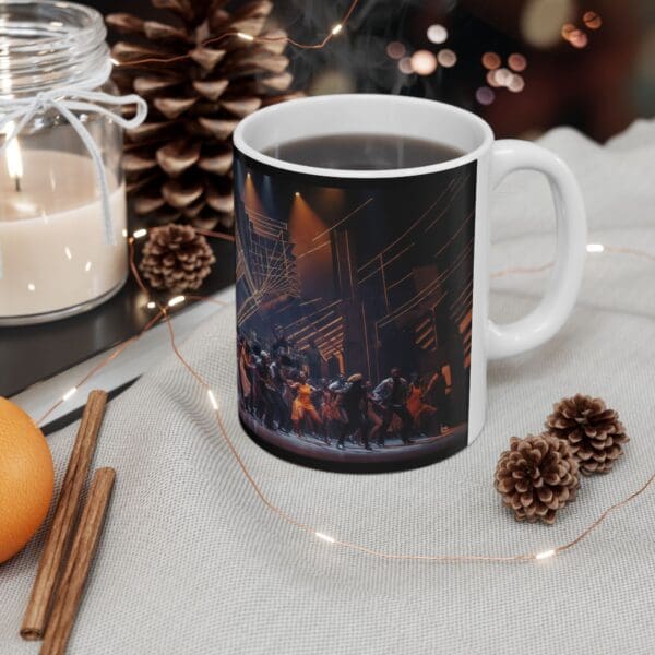 Vibrant Dance-Themed Ceramic Mug – Perfect for Performance Lovers - Image 5