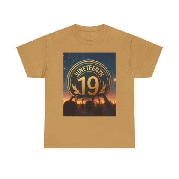Juneteenth Celebration Unisex Heavy Cotton Tee June 19, 1865—The Truth Unfolds 💚 - Image 43