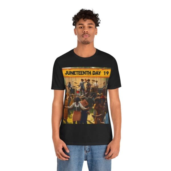 Juneteenth Celebration Tee, Unisex Short Sleeve T-Shirt for Freedom Day, Black History Month, Gift for Activists, Summer Wear, Vintage Style - Image 30