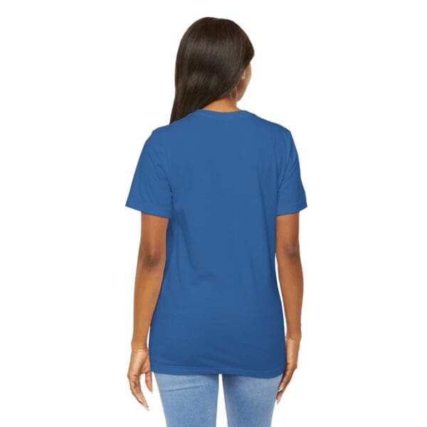 Artistic Unisex Jersey Tee - Colorful Silhouette Design - Image 94