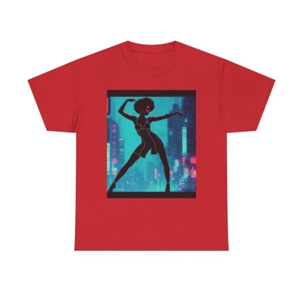 Empowerment Unisex Heavy Cotton Tee - Bold Urban Vibes "Black Joy in Motion. Strength in Every Step." - Image 80