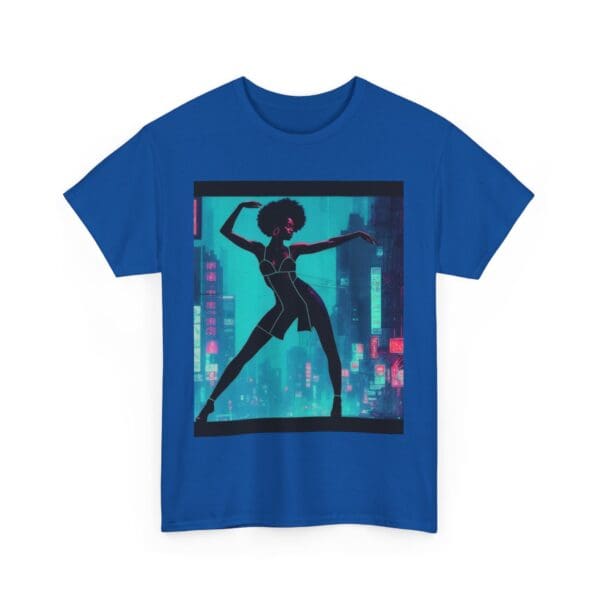 Empowerment Unisex Heavy Cotton Tee - Bold Urban Vibes "Black Joy in Motion. Strength in Every Step." - Image 57