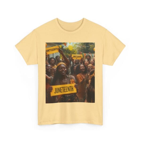 Juneteenth Celebration Tee, Unisex T-Shirt for Cultural Awareness, Freedom Fest Shirt, Heritage Day Apparel, Black History Celebration Wear - Image 11