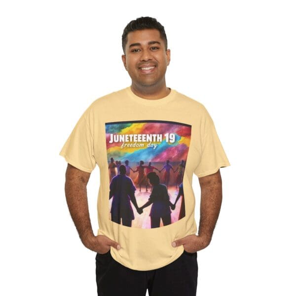 Juneteenth Celebration Tee, Unisex Heavy Cotton Shirt, Freedom Day Apparel, African American History T-Shirt, Comfortable Graphic Tee - Image 34